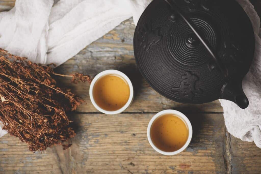 Traditional japanese herbal tea