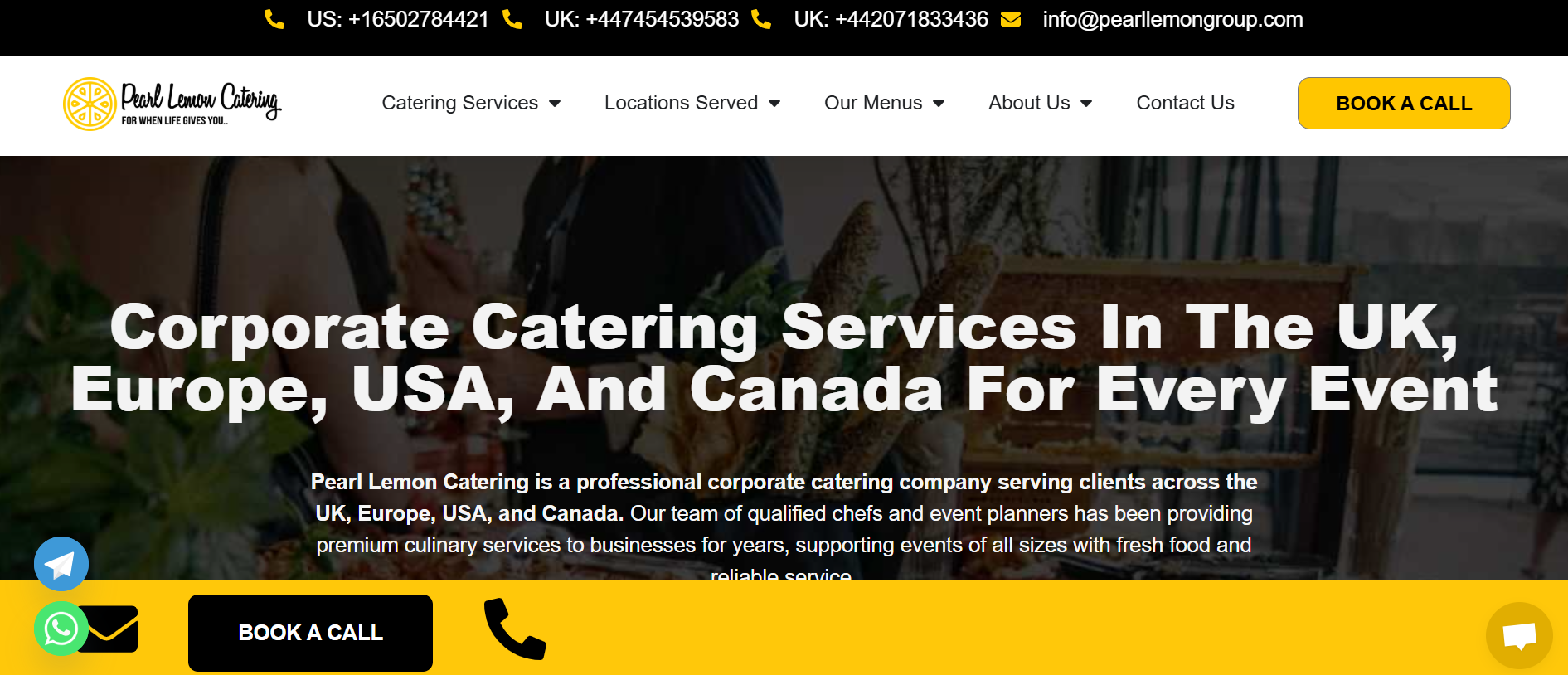 Top 10 Corporate Event Caterers in The UK 2025 Top 10 Corporate Event Caterers in The UK 2025