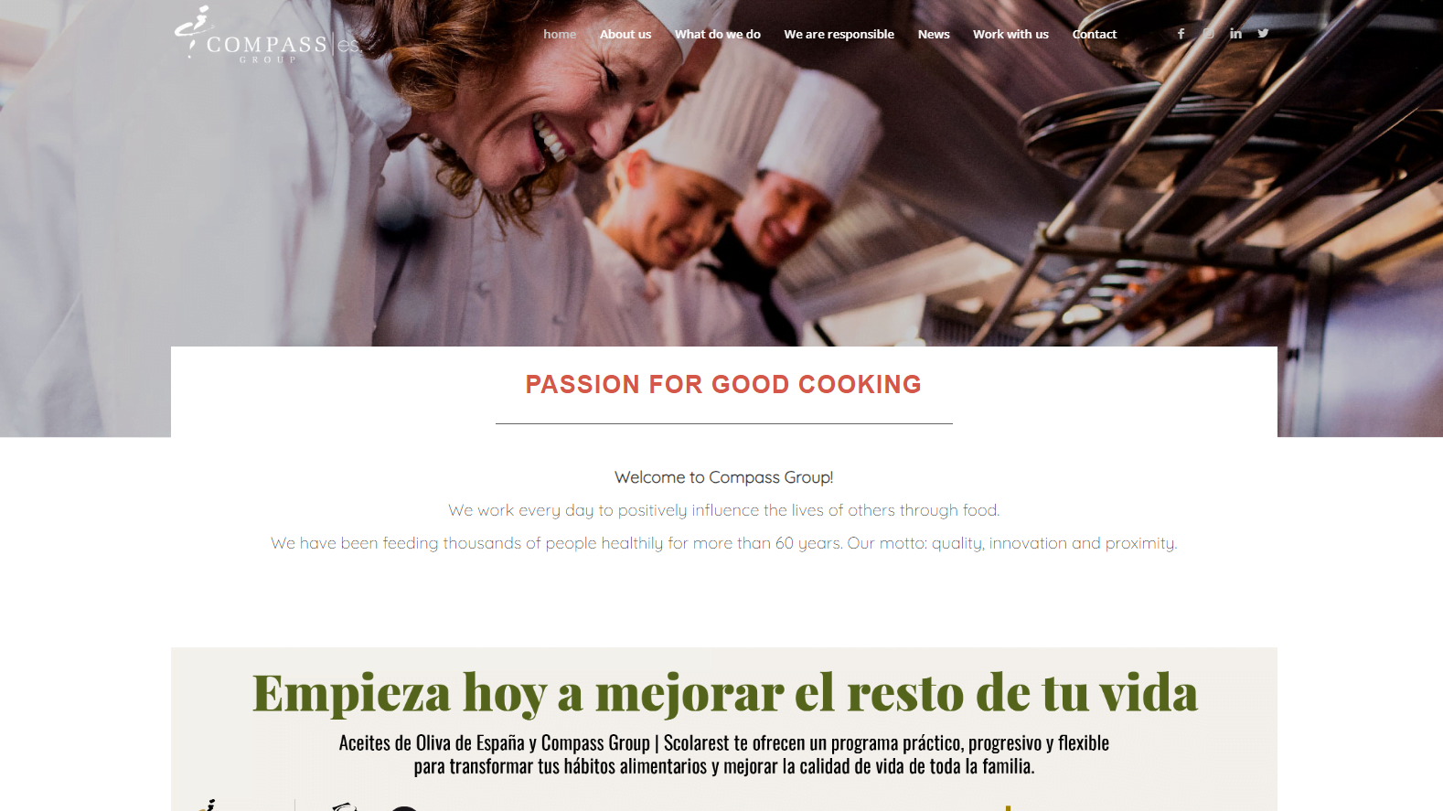 Top 10 Catering Companies In Spain 2025 Compass Group Spain
