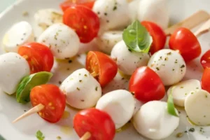Finger Food Caprese Skewers