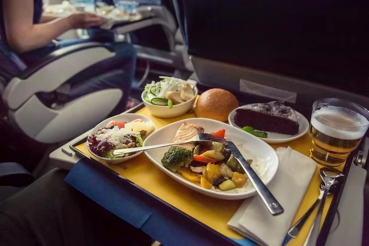 Airline Catering for First and Business Class