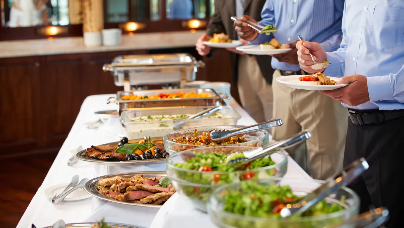 Small Event Catering Services in London Buffet and Plated Service