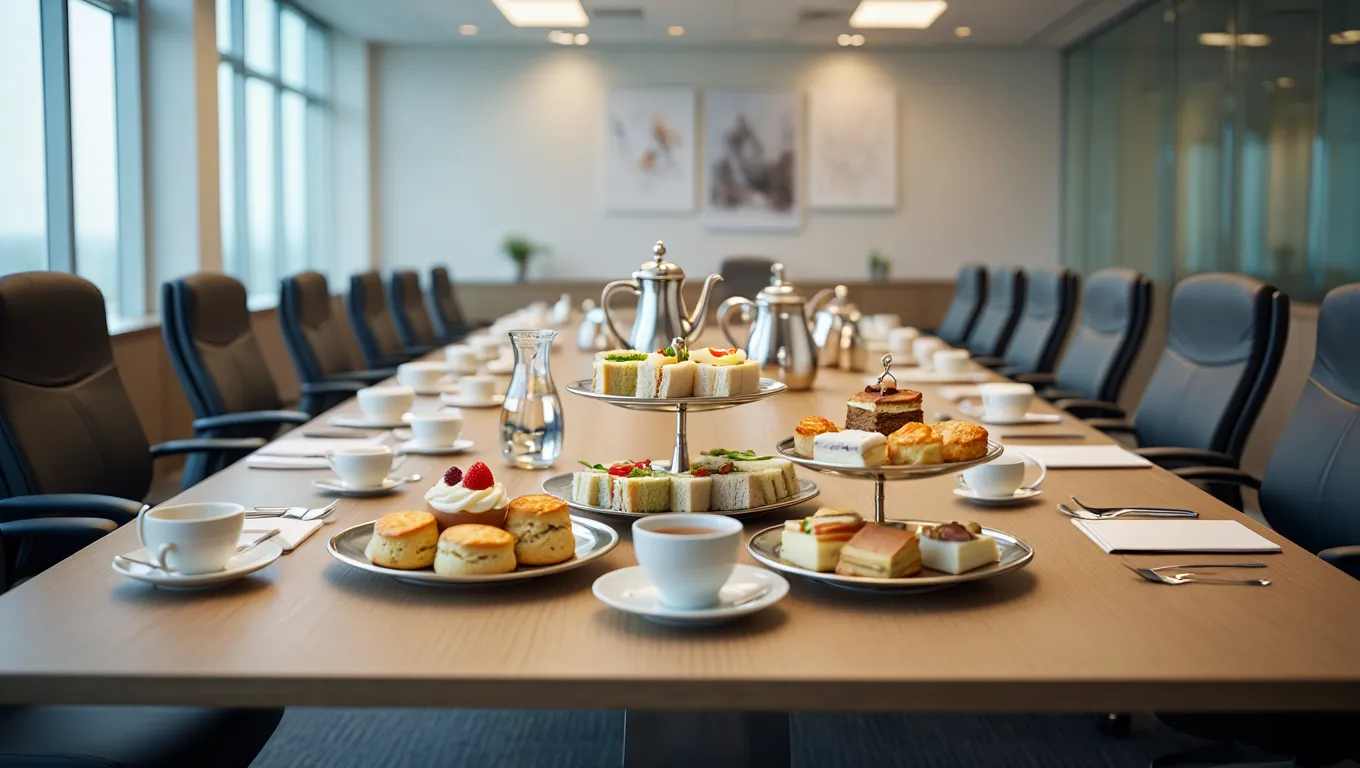 Afternoon Tea Catering Services in London Corporate Event Catering