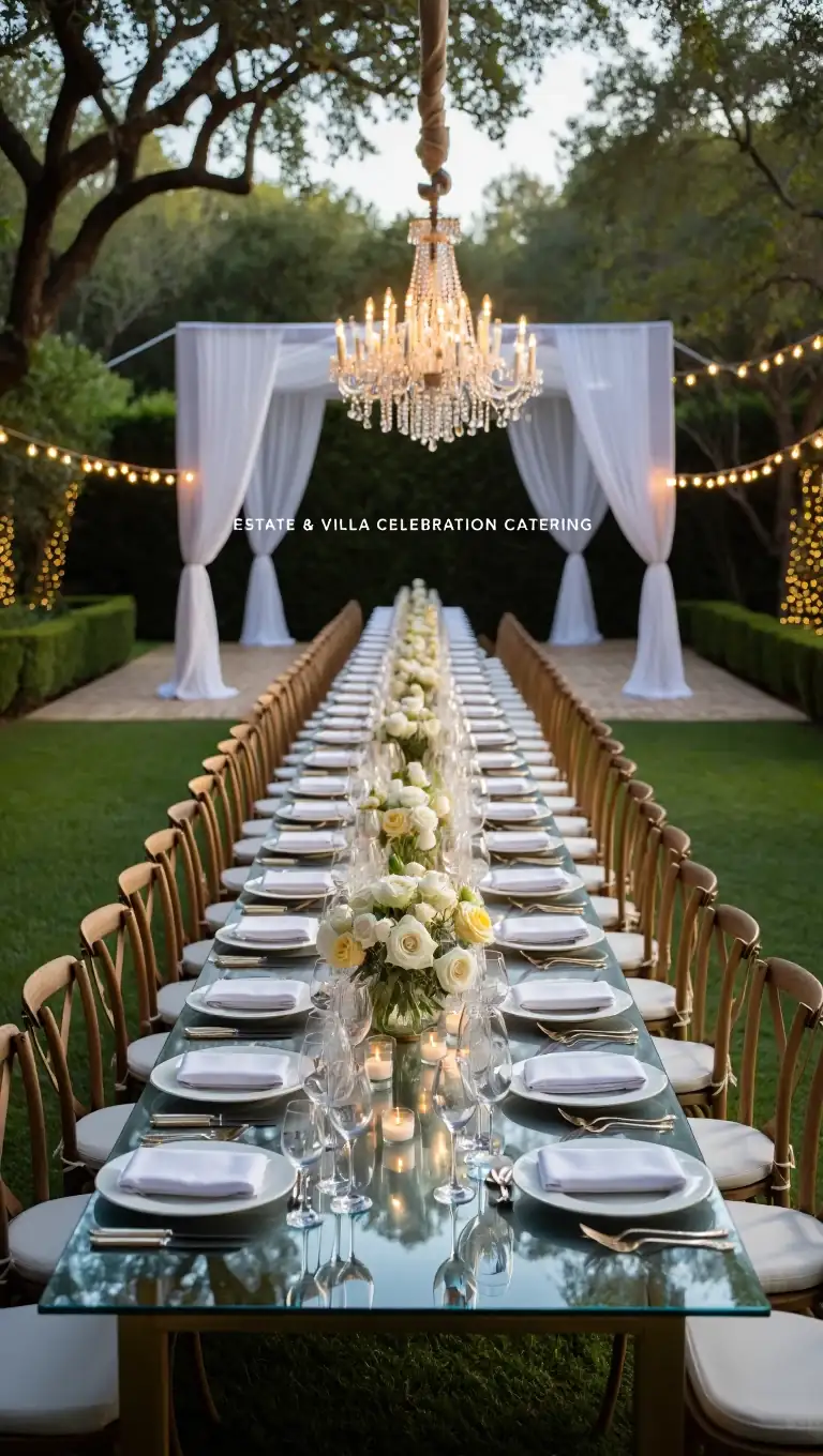 Exclusive Private Estate and Villa Celebration Catering