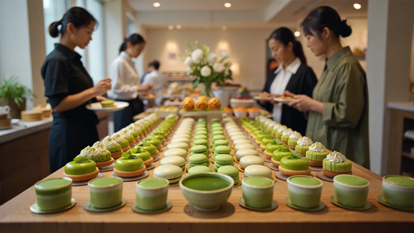 Matcha Tea & Pastry Pairing London
