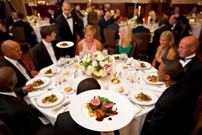 Plated Dinner Service in London
