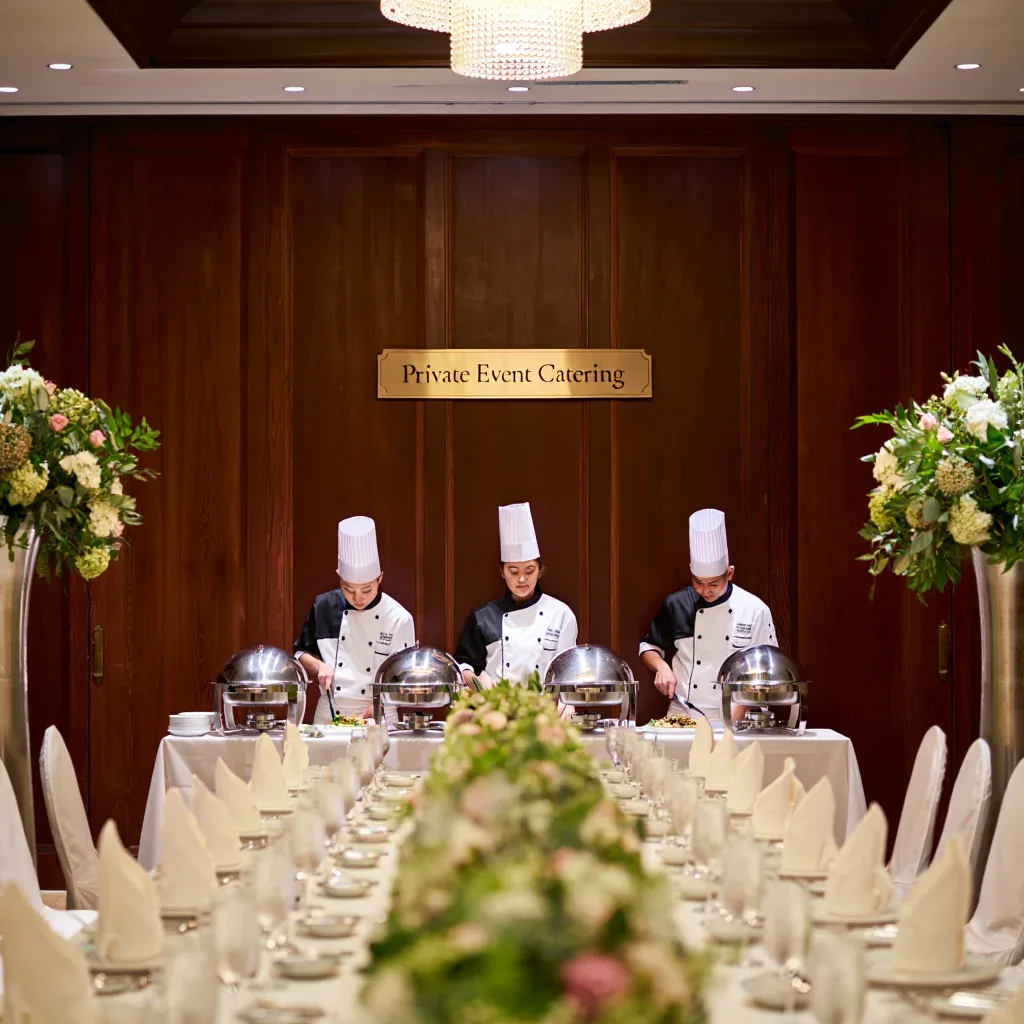 Buffet Service Vegan Catering serrvie