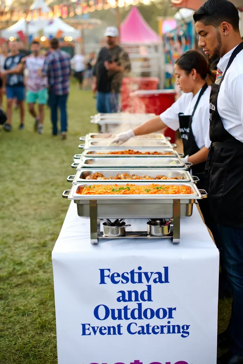 Festival and Outdoor Event Catering services