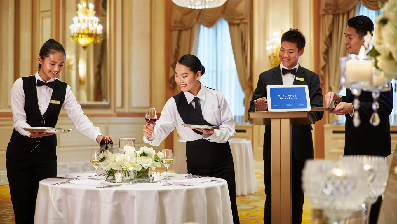 Gala Dinners & Formal Events