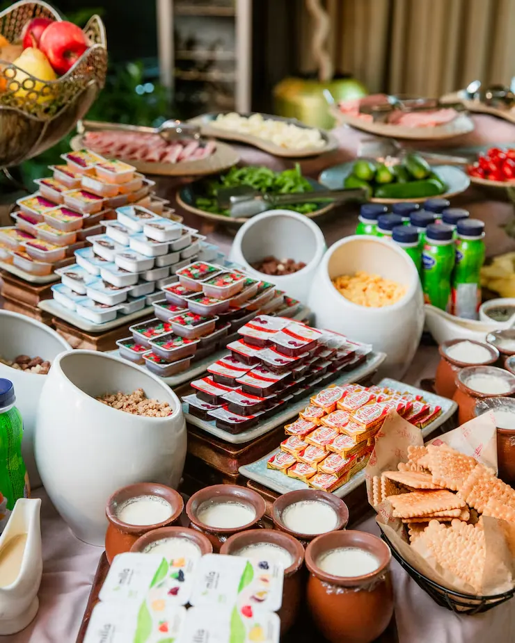 Hot and Cold Festive Buffet Service