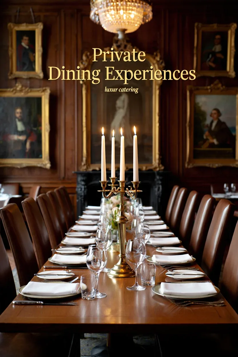 Private Dining Experiences good