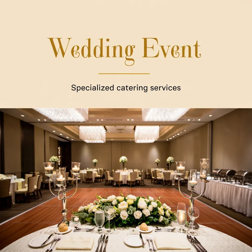 Wedding and Romantic Event Specialized Vegan Catering