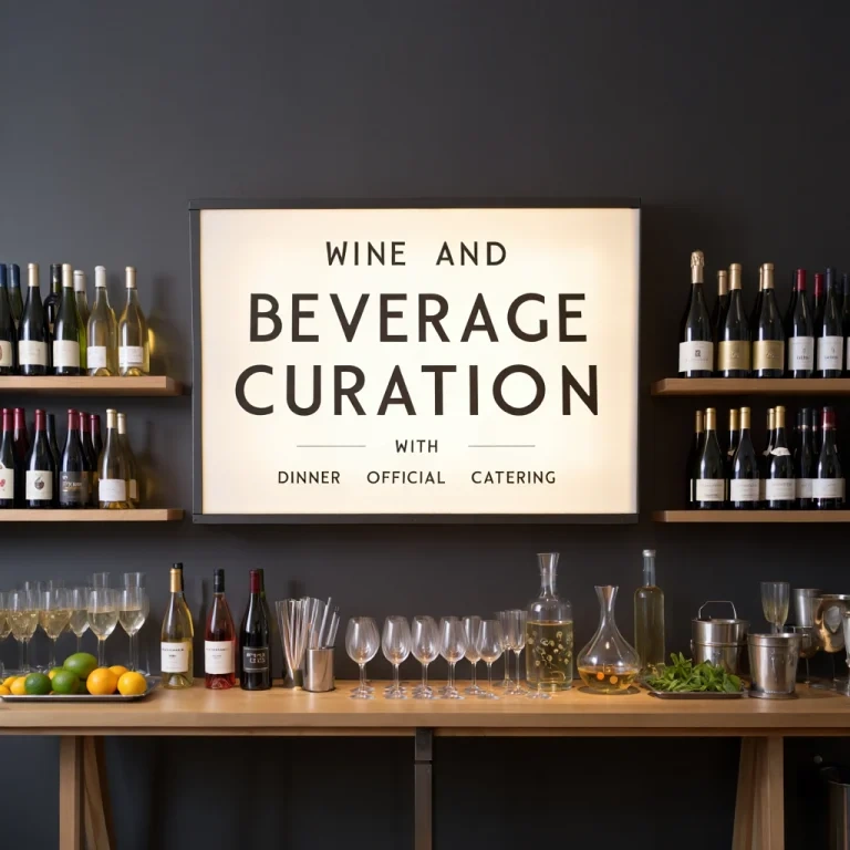 Wine and Beverage Curation Featuring Etna Selections