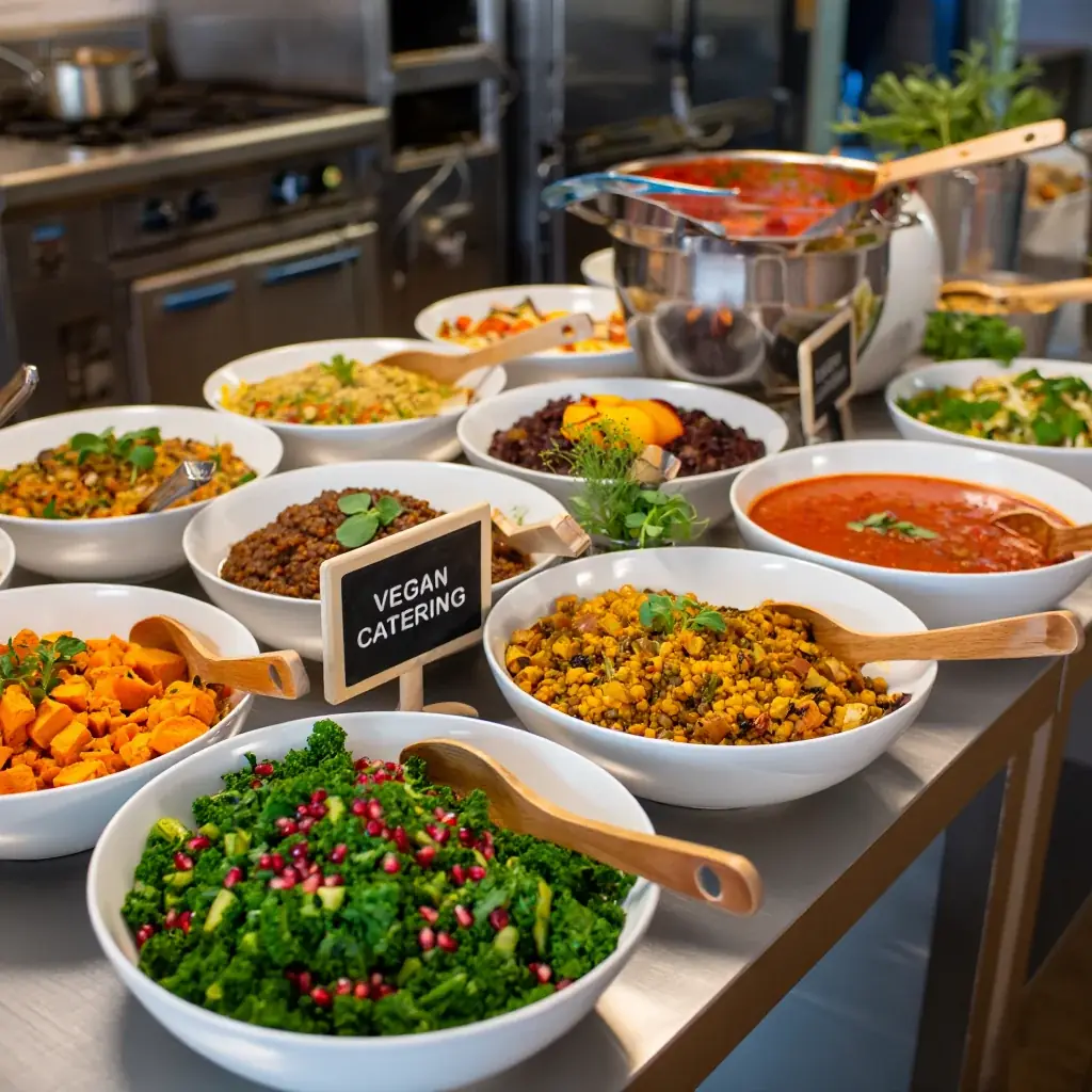 our vegan catering services
