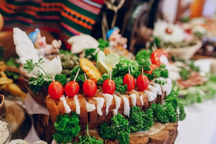 Customized Festival Menu Design