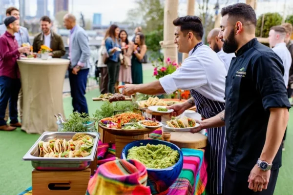 Mexican food catering services in London