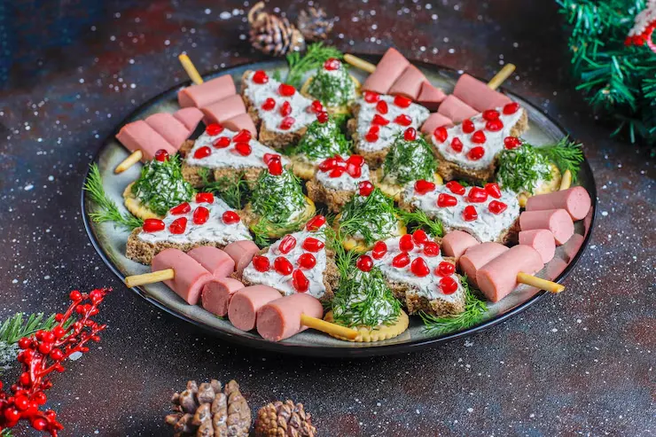 Christmas Canapés & Finger Food Catering