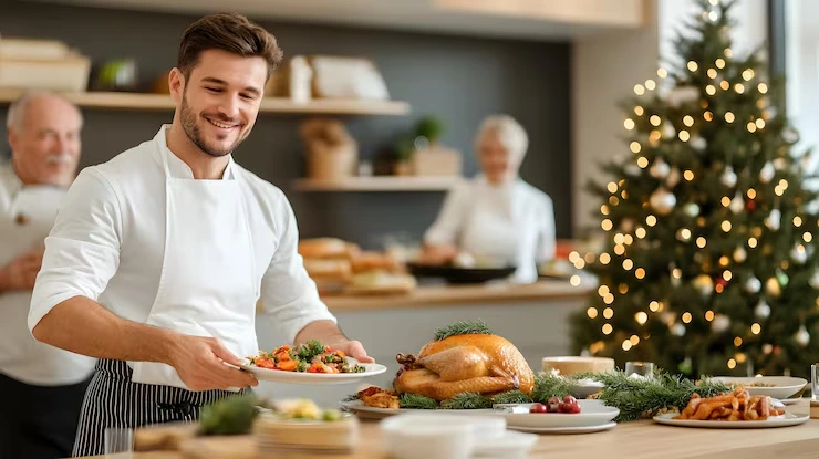 Expert Christmas Office Catering Services Providing Delicious Festive Meals for Offices