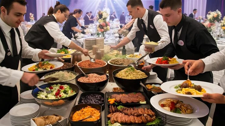 Expert Large-Scale Festive Buffet Catering Services Providing Delicious Holiday Menus