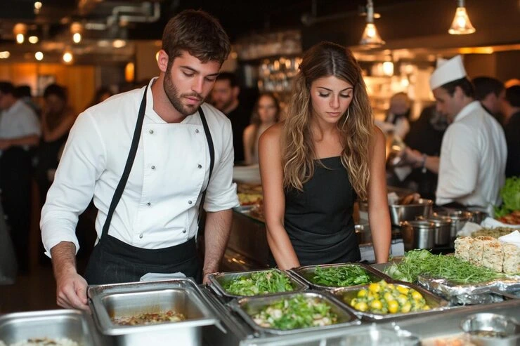 High Volume Hot Buffet Catering