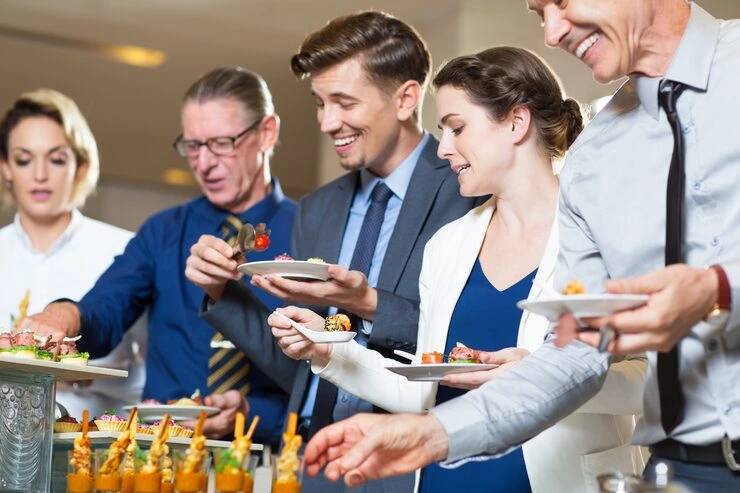 Large Team Canape and Finger Food Catering
