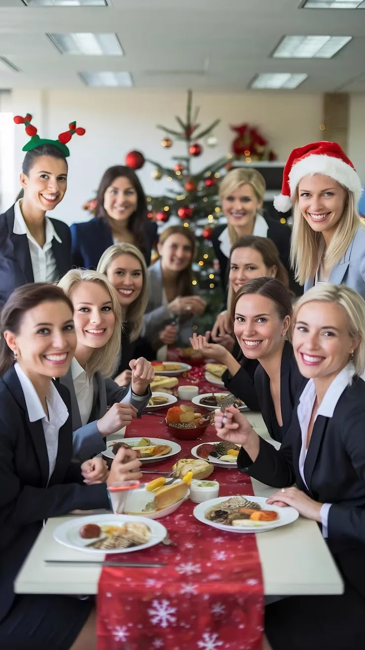 Large-Scale Workplace Christmas Catering