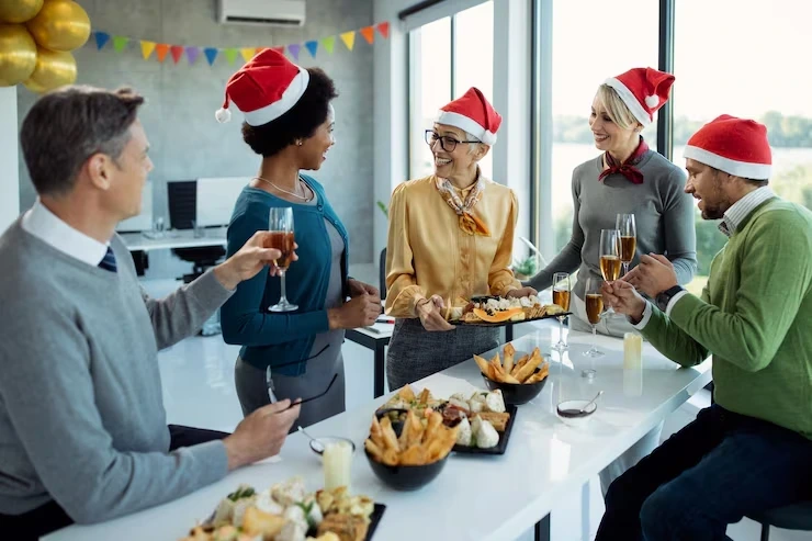 Office Christmas Lunch Catering Services