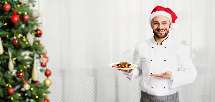 On-Site Christmas Catering Teams