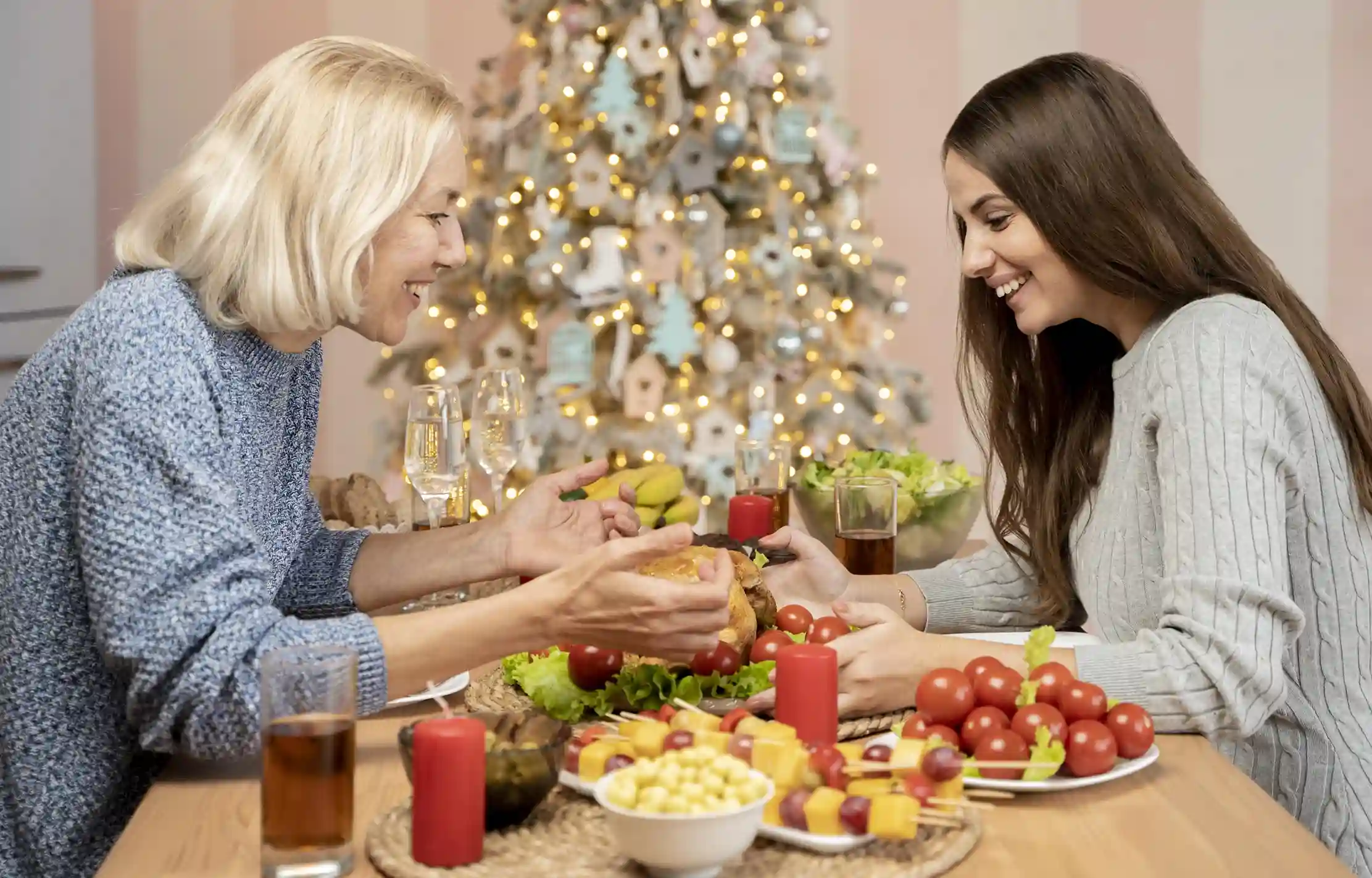 vegan allergen safe christmas catering services