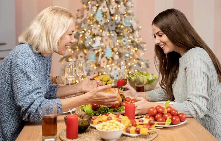 Vegan Christmas Buffet Installation Services Setting Up Festive Plant-Based Holiday Buffets