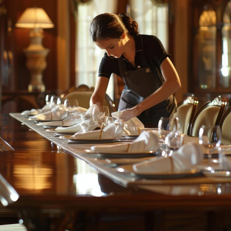 Complete Catering Support from Setup to Cleanup