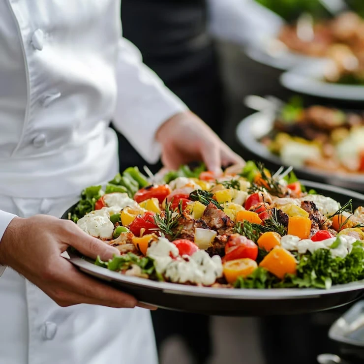 Best catering services in Birmingham with professionally presented food at a corporate or private event