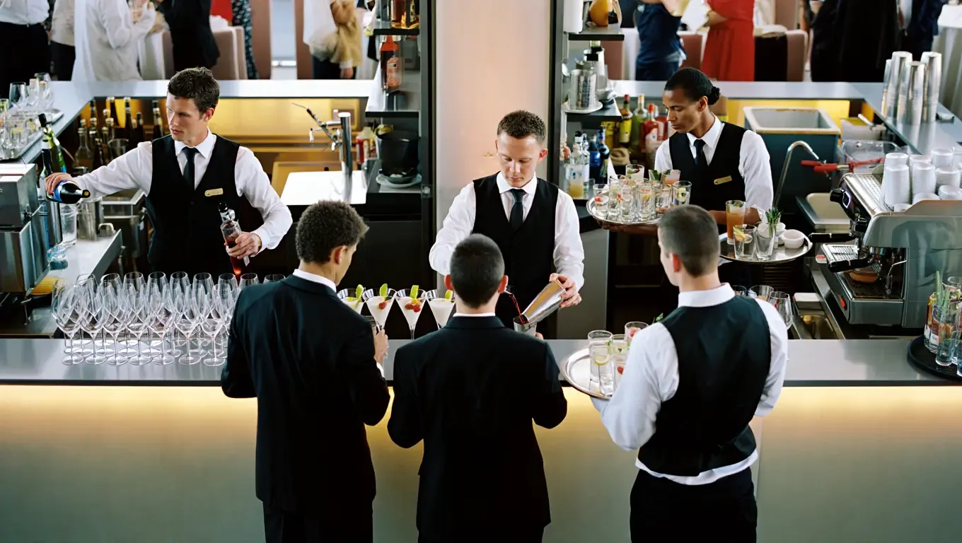 Beverage Stations and Refreshment Bars