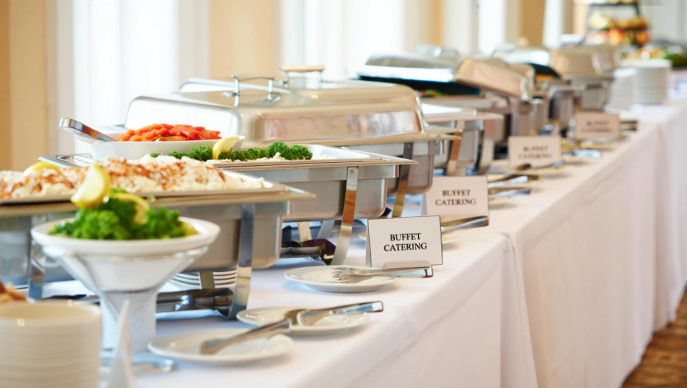 Buffet Catering for Ghanaian Catering Services