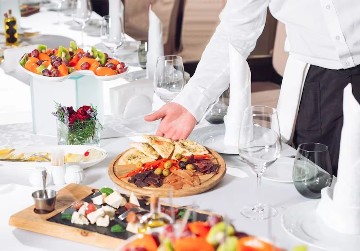 Training day and workshop catering services in Barcelona with buffet and refreshments for attendees