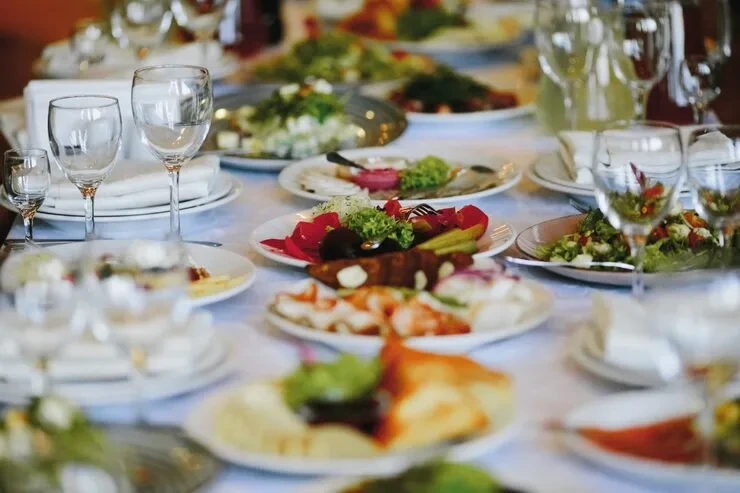 VIP and speaker catering service providing premium food and drinks at a London exhibition venue