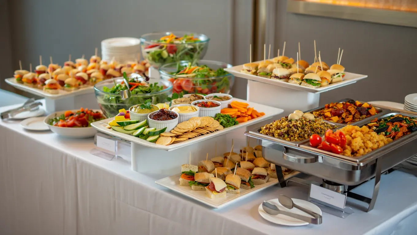Professional Customizable Menu Options Catering Team