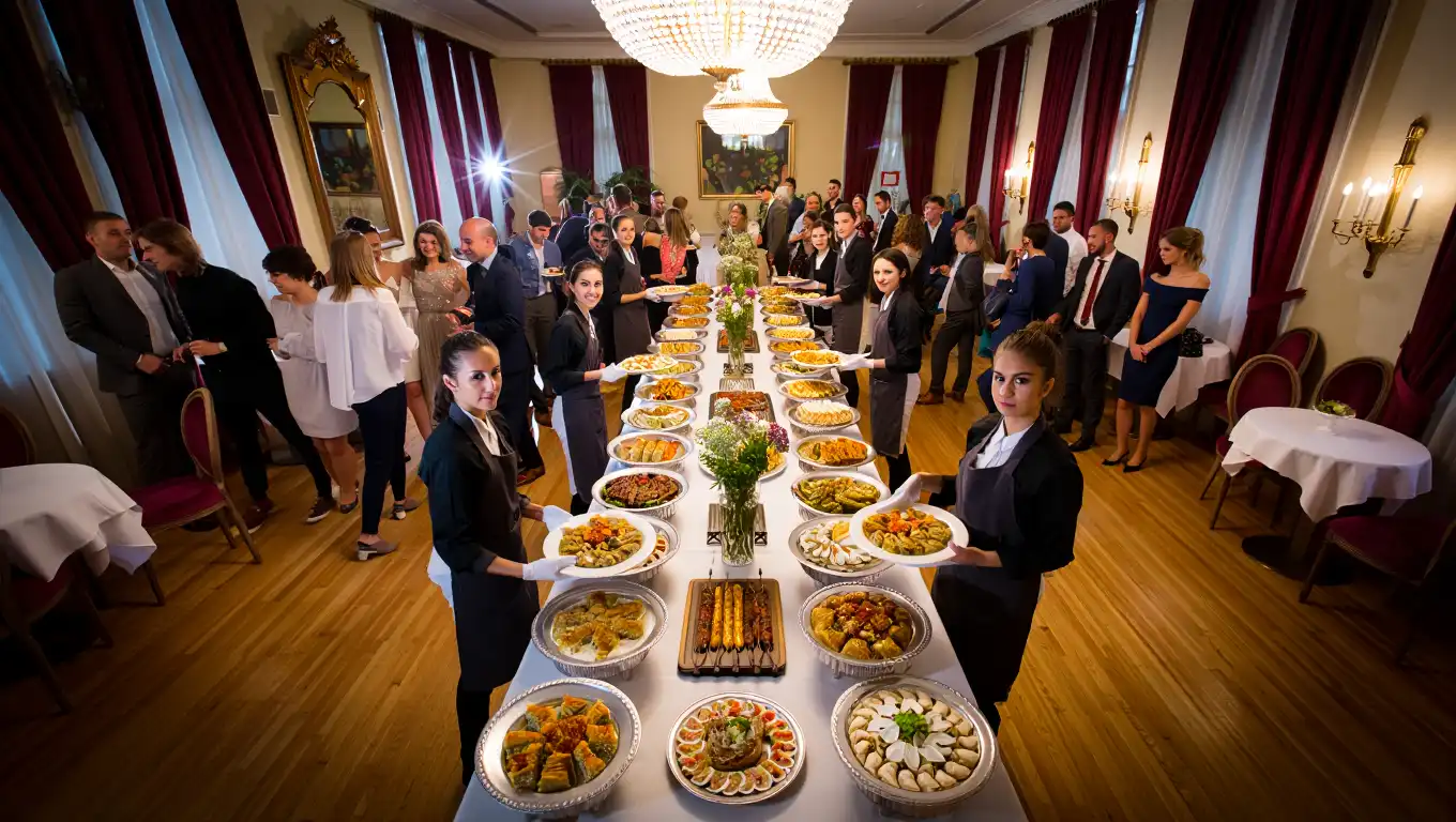 Event Planning and Catering Management Services Providing Full-Service Coordination for Corporate and Private Events