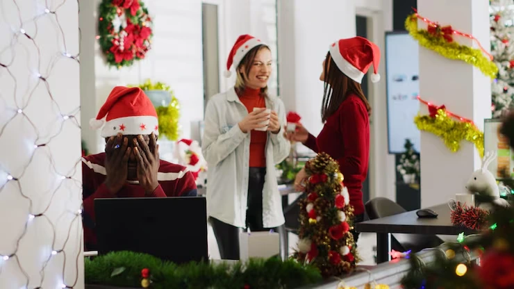 Christmas Trade Show Catering Agency for Exhibitor