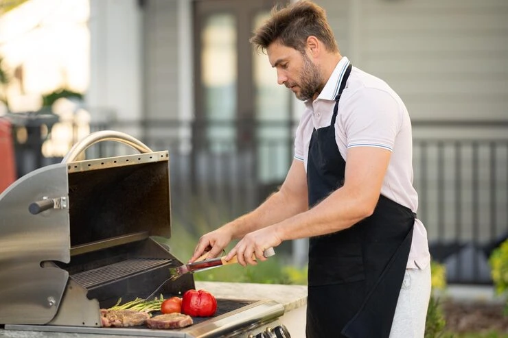 Catering Case Study BBQ Serving Staff