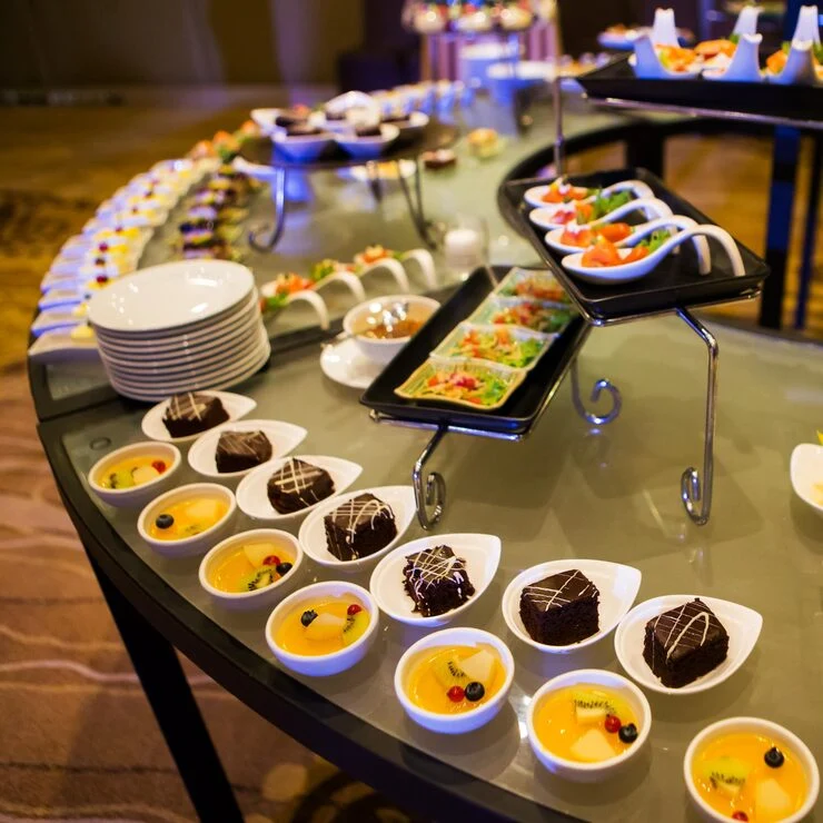 Flexible Catering Formats for Different Exhibition Scales