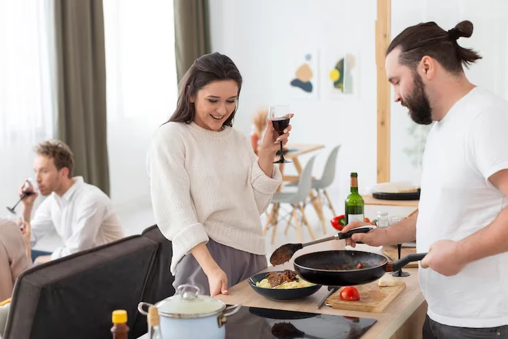 Live Culinary Stations and Experiential Dining