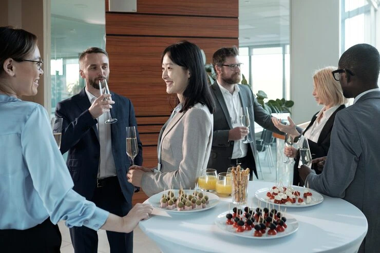 Corporate Event Catering Within WTC Barcelona