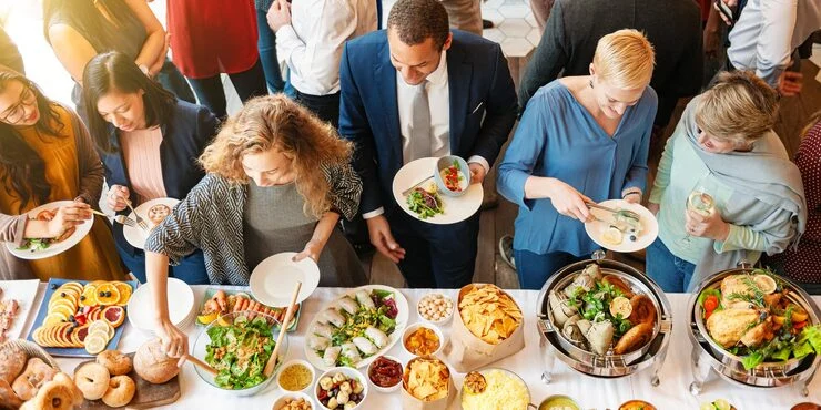 Office Lunch Catering for Midday Productivity