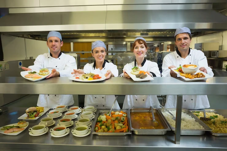 On-Site Catering Setup and Managed Service Delivery
