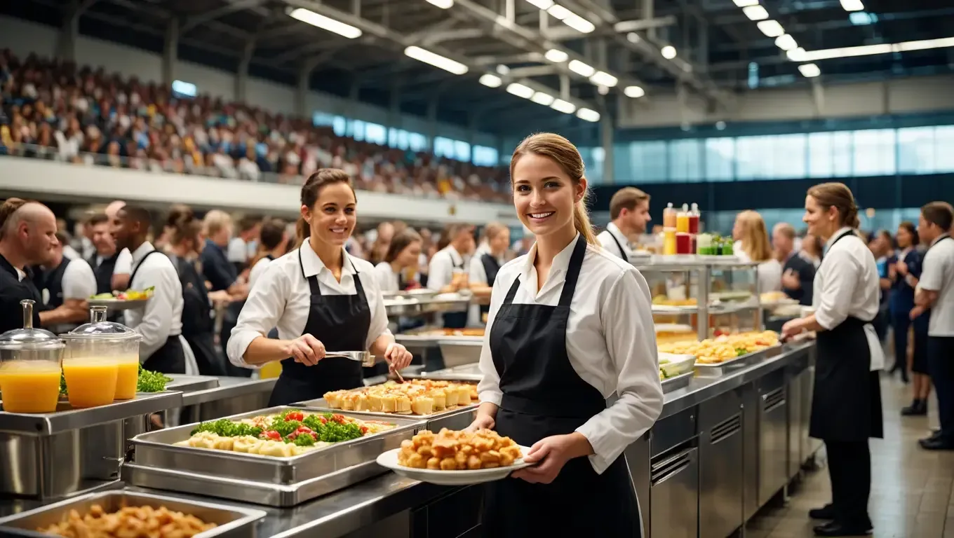 Stadium Catering Operations & High-Volume Services