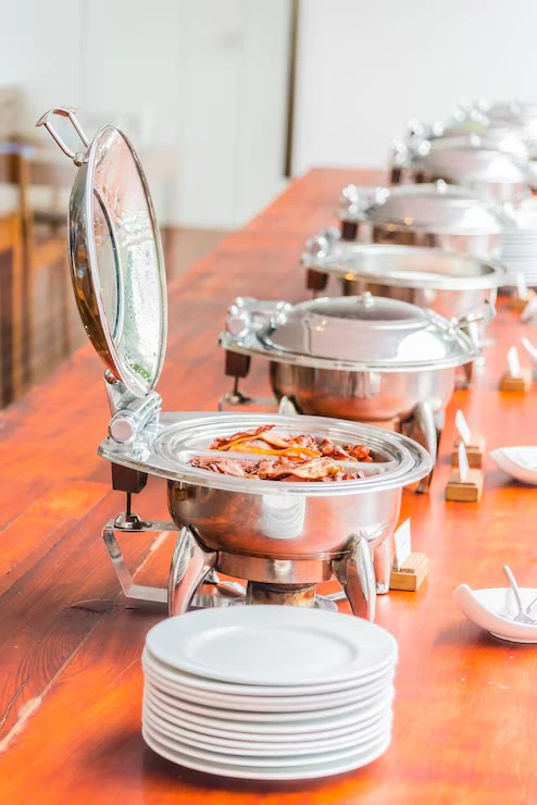 Buffet Catering for Compact Event Spaces