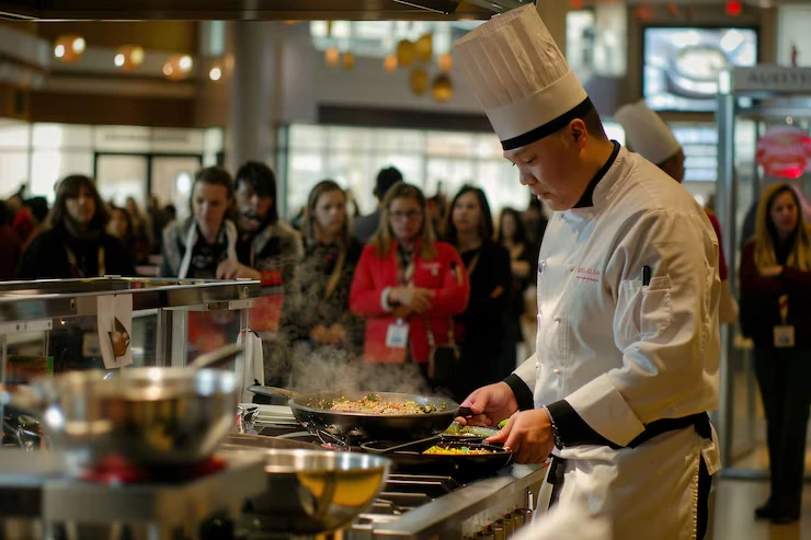 Large Crowd Catering Management Systems