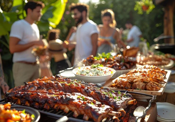 BBQ Catering London for Live Grill Events