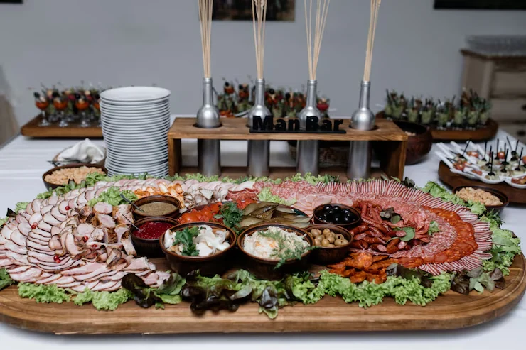 Put Sharing Platters in the Middle of the Party